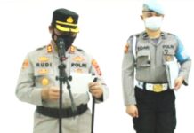 Polres Mitra Gelar Sertijab, DiPimpin Kapolres AKBP Rudi Hartono.