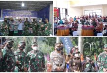 Brigif 4 Mar/BS Siap Dukung Program Pemerintah Lampung.(Smart Village)