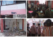 Pembongkaran Beberapa Bilik Dari Pedagang Pasar Rakyat Belang, Seakan Tidak Ada Kepedulian Dari Wakil Rakyat DPRD Mitra.