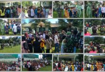Kodim 1310/Bitung Gelar Kegiatan Trauma Healing Anak- anak Sekolah Minggu dan Pasantren Merasa Sangat Gembira