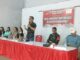 Camat Modoinding Meyer Tigau, S.Ip, Pimpin Rakor dan Evaluasi Kecamatan Modoinding.
