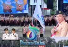 Bupati dan Wakil Bupati Support Giat Peran Saka Nasional 2025. Ucapan Terima Kasih Peserta Kepada FDW-TK.