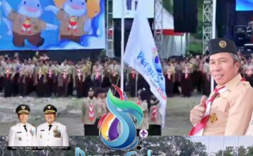 Bupati dan Wakil Bupati Support Giat Peran Saka Nasional 2025. Ucapan Terima Kasih Peserta Kepada FDW-TK.